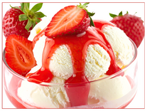 Erdbeer-Eis Erdbeer-Eis